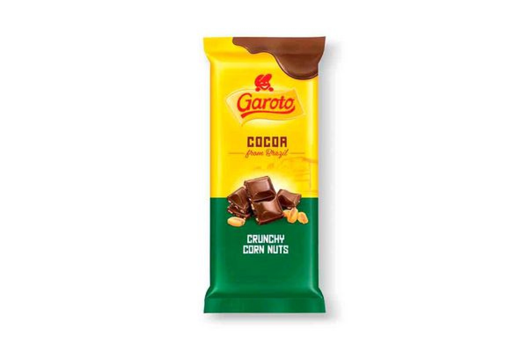TABLETA GAROTO CHOCOLATE 90G CRUNCHY 