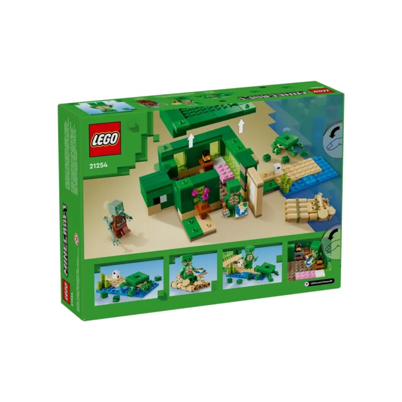 LEGO Minecraft La Casa - Tortuga de la Playa 234 Piezas LEGO Minecraft La Casa - Tortuga de la Playa 234 Piezas