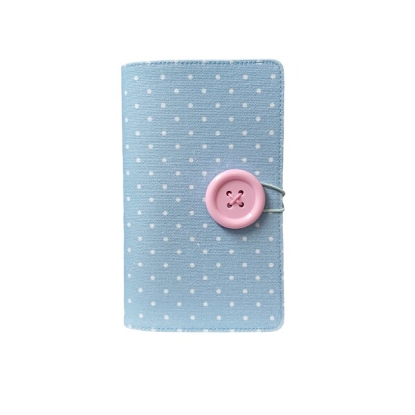 Cuaderno botón rosa