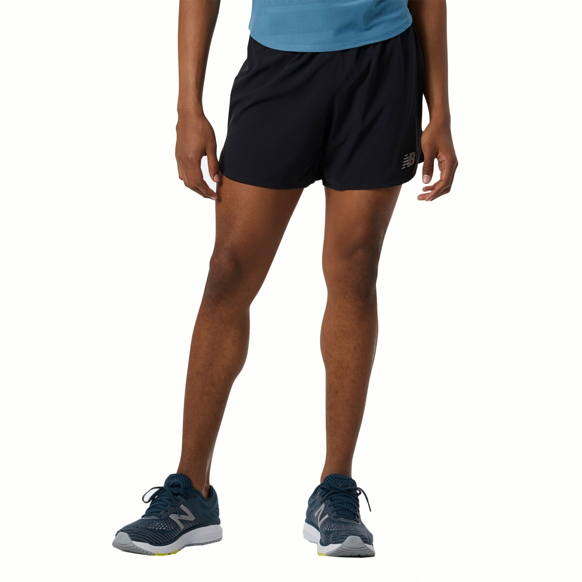 Short New Balance de Hombre - IMPACT RUN 5 INCH - MS21268BK - BLACK 