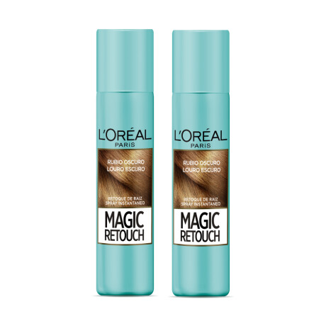 Pack L'Oreal Paris Retocador en Spray Magic Retouch Castaño 2 Unidades Pack L'Oreal Paris Retocador en Spray Magic Retouch Castaño 2 Unidades