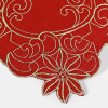 CAMINERO ROJO DIS NAV P/MESA 38X180CM Unica