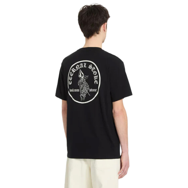 Remera Volcom ABG ETERNAL STOKE SST - Negro Remera Volcom ABG ETERNAL STOKE SST - Negro