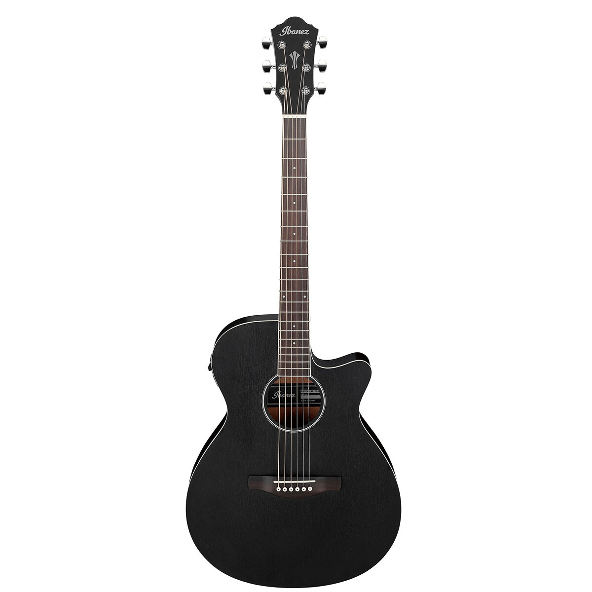 GUITARRA ELECTROACUSTICA IBANEZ AEG7MHWK WEATHERED BLACK 