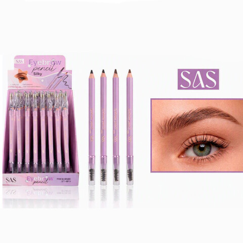 SAS Lápiz para cejas Negro 1