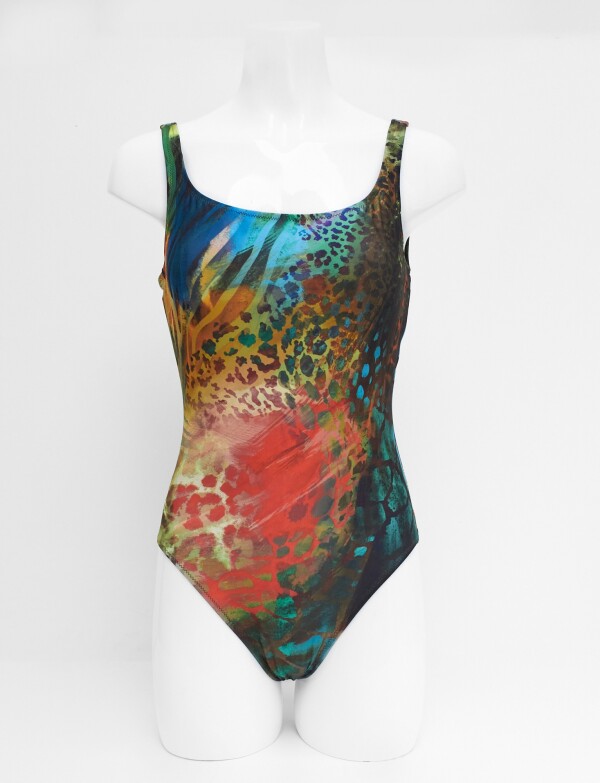 Malla Print MULTI/VERDE