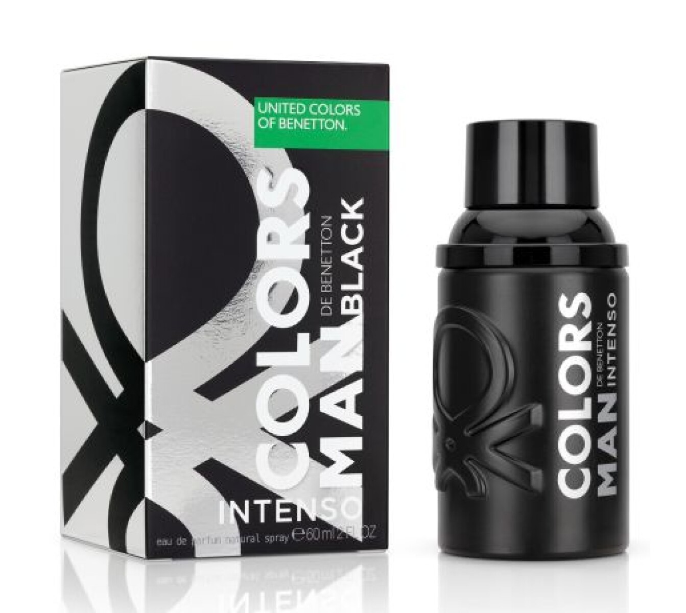 Perfume Benetton Colors Man Black Intenso 60ml – Perfume Masculino Intenso