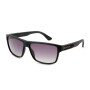 Lentes De Sol Bambu E Madeira Cuadrado - Unisex Gradiente/Negro
