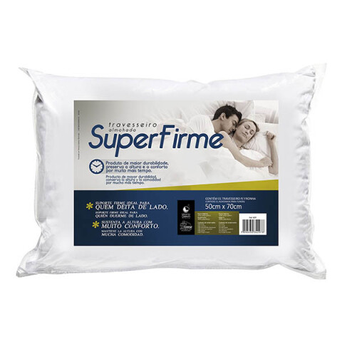 Almohada Superfirme Fibrasca Blanca 50 x 70 cm U
