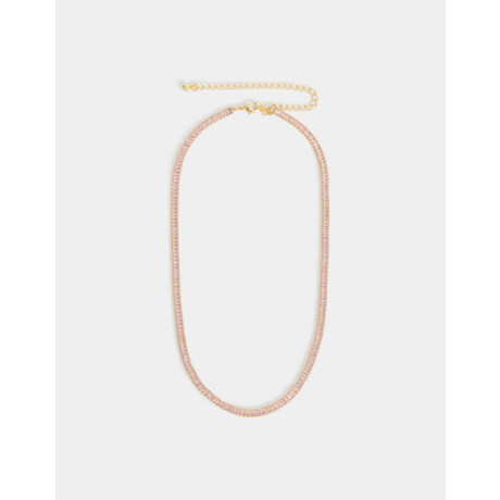 Collares Cortos Bañada en Oro Dorado