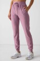 Leggings Jogger Cloud Jersey Mujer Mushroom Mauve Heather