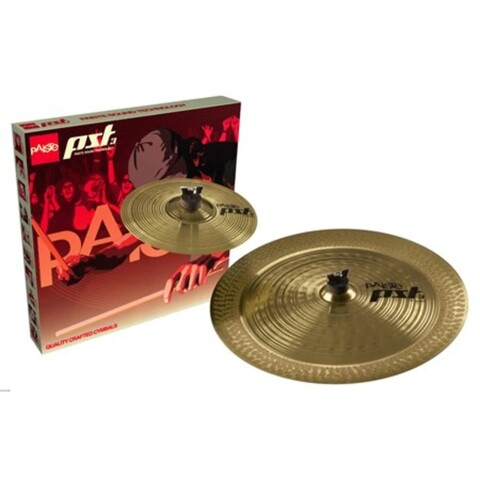 Pack Platillos Splash/China Paiste PST3 EFX (Sp10" Ch18") Pack Platillos Splash/China Paiste PST3 EFX (Sp10" Ch18")