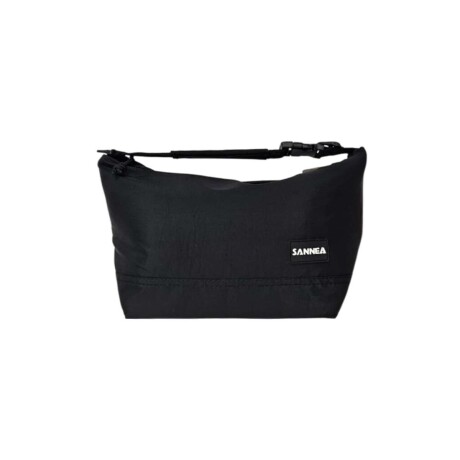 Lunchera térmica 6L con asa y correa para colgar 23x14x20cm Negro