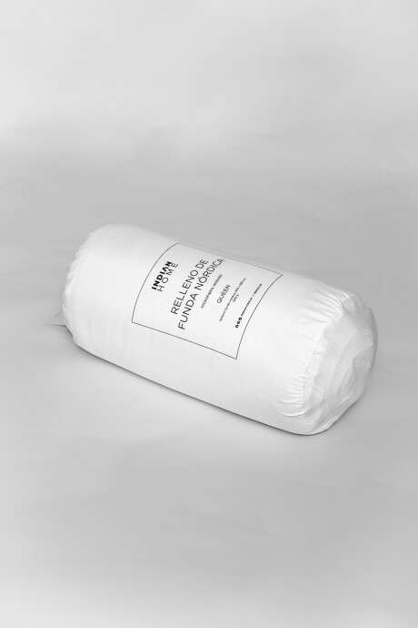 Relleno Funda Nórdica Queen Microfibra Washed Blanco