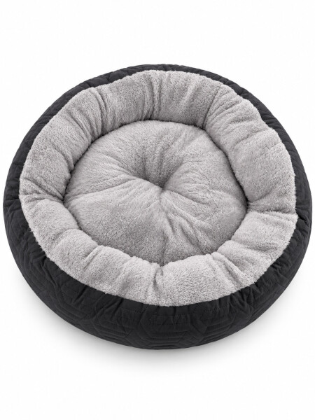 CAMA PERROS GRIS