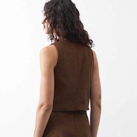 CHALECO ERINE Marron