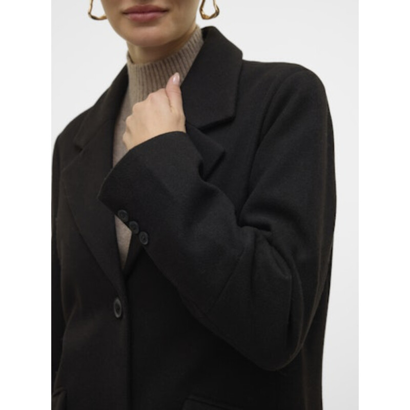 VMFORTUNESARA LONG COAT GA BOO BLACK