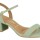 Sandalia Vizzano Taco Bajo de Mujer - 6291.900-8389 Verde Luna