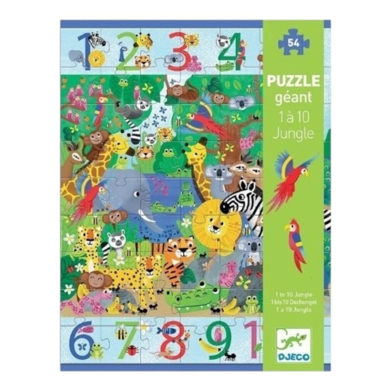 Puzzle Gigante Jungla 54 Piezas Djeco Puzzle Gigante Jungla 54 Piezas Djeco