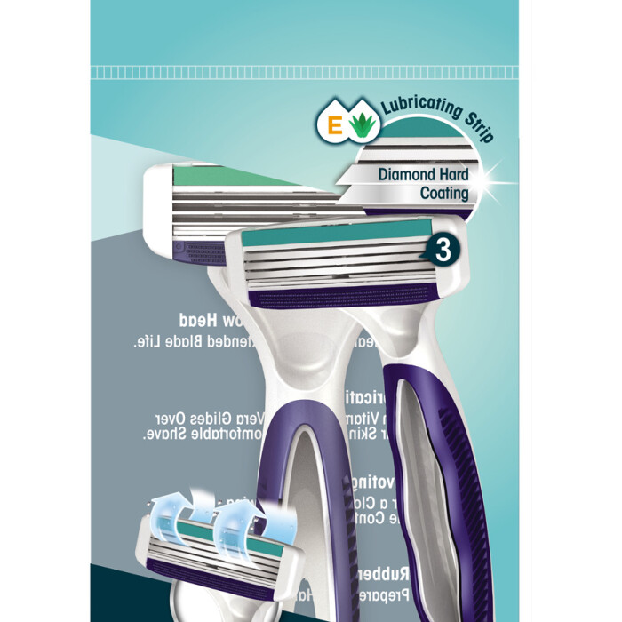 DORCO MAQUINA DE AFEITAR PACE 3H UNID. única