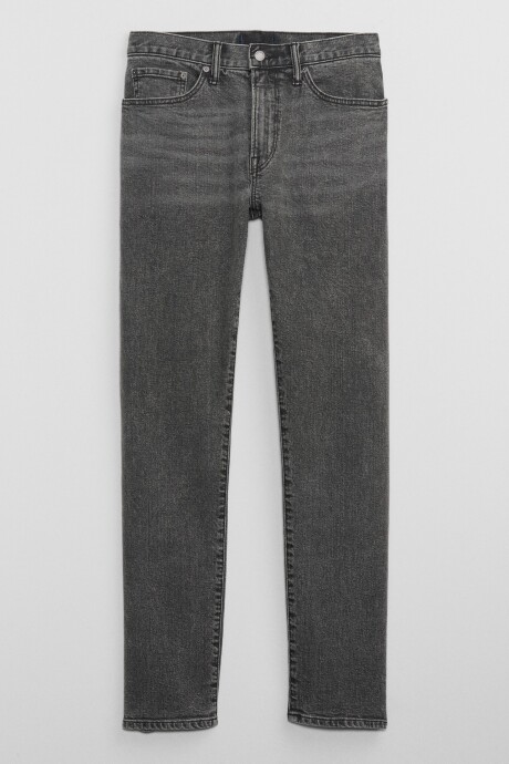 Jean Straight Hombre Grey Wash