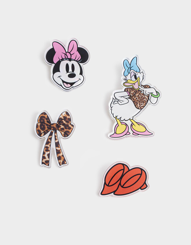 Pin Set De 4 Pins De Acrílico - Combinacion Multicolor