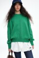 SWEATER CREW Verde