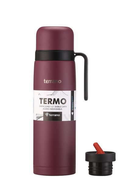 Termo con Manija Color uva
