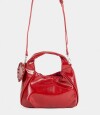 Bandolera Tachas Rojo Rojo Burdeaux