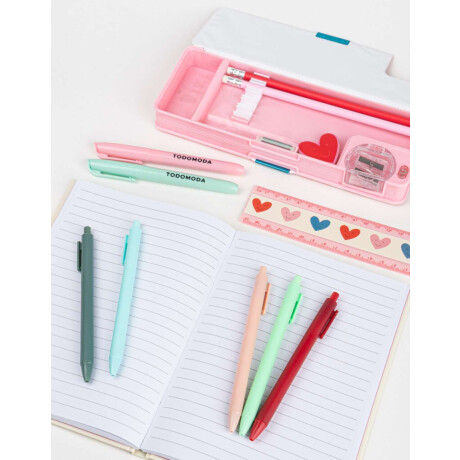 Set De Librería ''berry'' Combinacion Multicolor