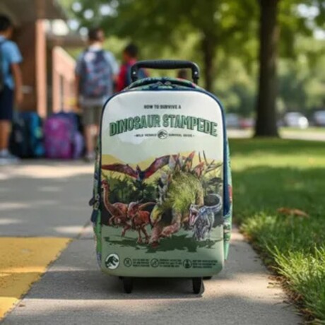 Mochila de Neopreno Infantil c/ruedas Jurassic