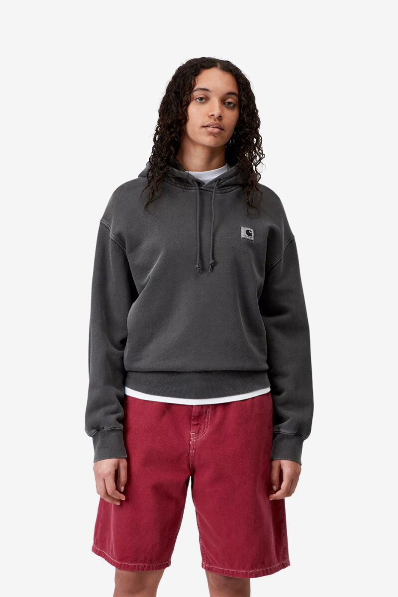 W' HOODED NELSON SWEAT Gris