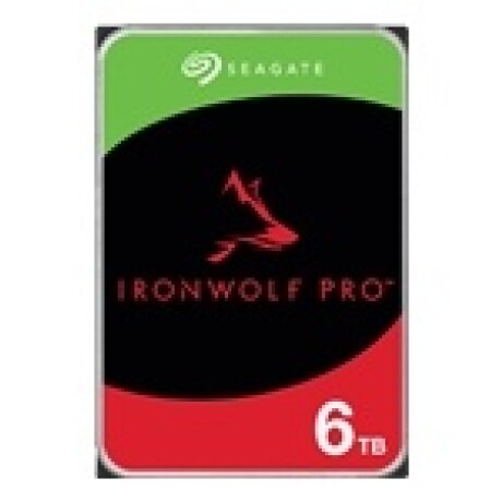 Seagate IronWolf Pro ST6000NT001 - Disco duro - 6 TB - interno - 3.5" - SATA 6Gb/s - 7200 rpm - búfer: 256 MB - con Recuperación Seagate IronWolf Pro ST6000NT001 - Disco duro - 6 TB - interno - 3.5" - SATA 6Gb/s - 7200 rpm - búfer: 256 MB - con Recuperación