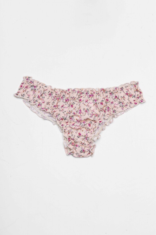 Pantie Cata [B40] Flores Rosa Claro