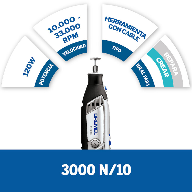 DREMEL 3000 N/10 220N Dremel Unica