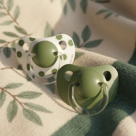 Chupete X2 +18m Anatómico SX Pro Silicona Ultra Soft Verde