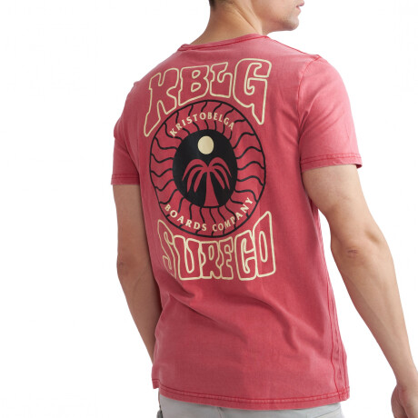 Remera de Hombre KristoBelga GASTON Rojo