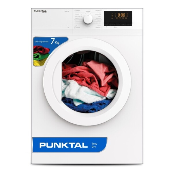 SECADORA DE ROPA 7 Kg. DIGITA - 15 NIVELES DE SECADO - NIVELES c/AIRE blanco