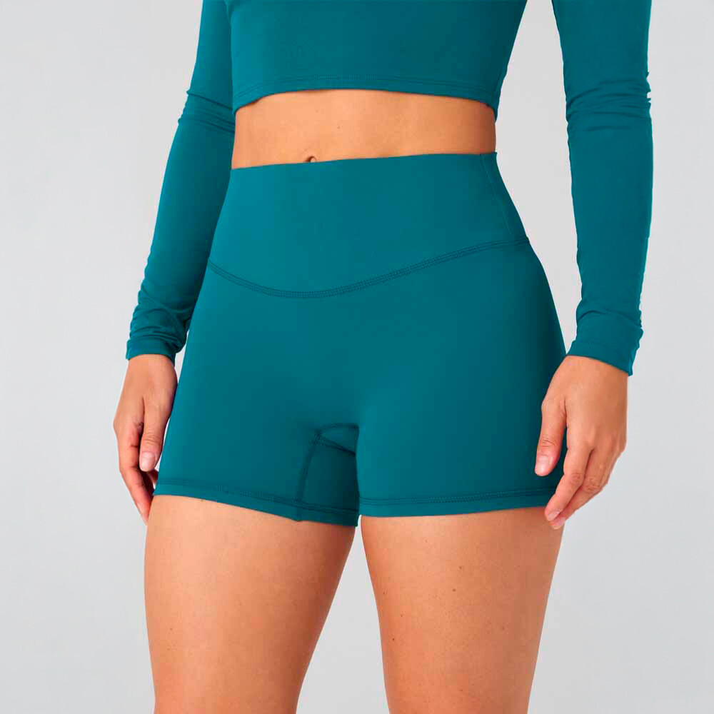 Short The No-Seam Pureluxe Tlc Short 4 Mujer Green Abyss