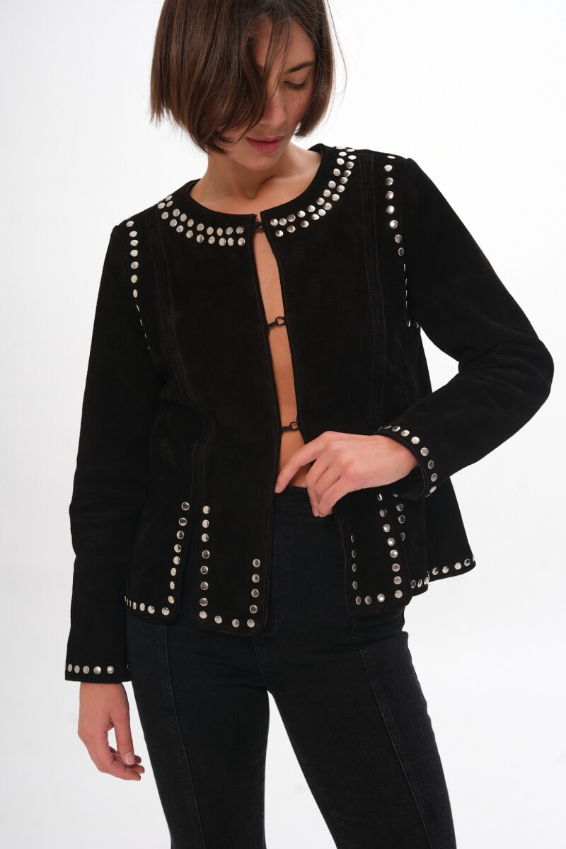 Chaqueta Leather Reynalda Negro