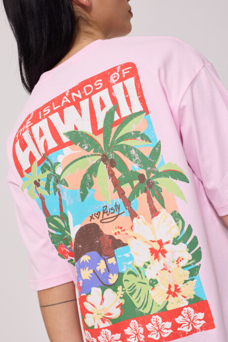 T-SHIRT NESSA RUSTY Rosa Claro