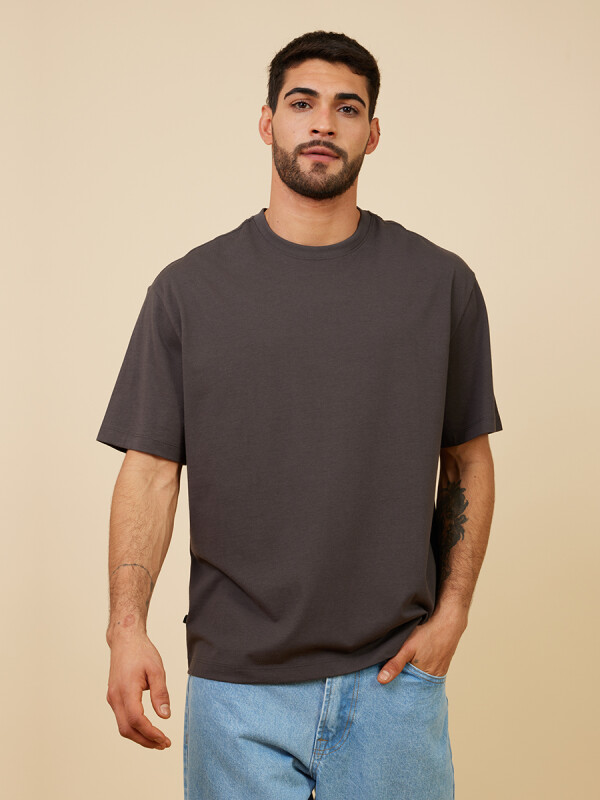 T-SHIRT ZILO RUSTY Gris Oscuro