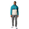 Campera Spire Valley Hooded Hombre River Blue, Circular Linescape
