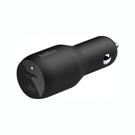 Cargador Para Auto BELKIN 36W 2X USB-C 18W - Black Cargador Para Auto BELKIN 36W 2X USB-C 18W - Black