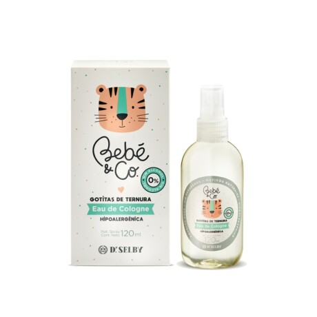 Bebé &co eau de cologne 120 ml Gotitas de ternura