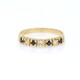Anillo en oro 18k , brillantes y zafiros Anillo en oro 18k , brillantes y zafiros