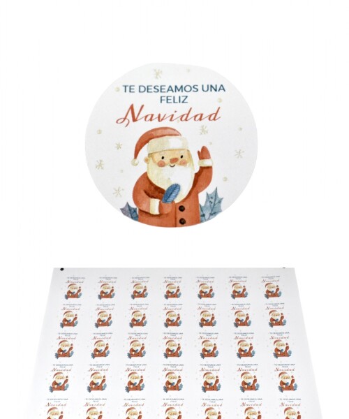 Stickers navidad placha DISEÑO 11
