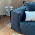 Sillón Luciana 3 Cuerpos Black
