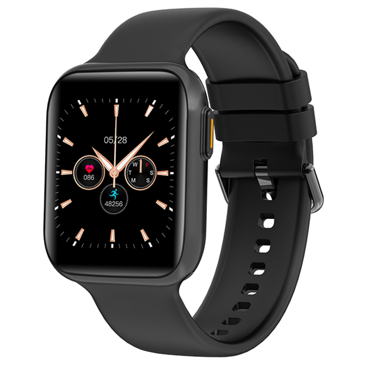 Reloj Mistral Smart Silicona Negro 