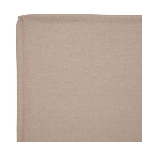 Respaldo Plaza y media tela natural - Beige Respaldo Plaza y media tela natural - Beige